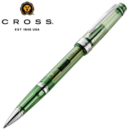 CROSS Bailey Light Cream Soda Collection ballpoint pen in melon color with cap mechanism and black ink