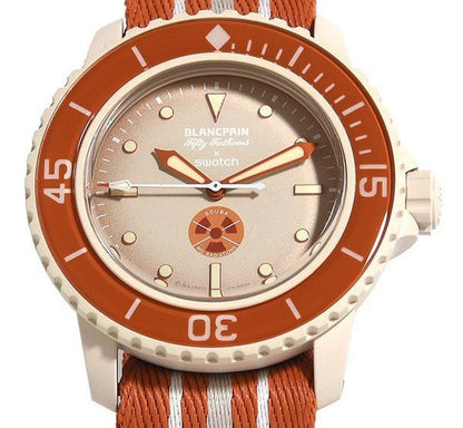 swatch Fifty Fathoms SO35N100 Automatic Men's — Japanese
