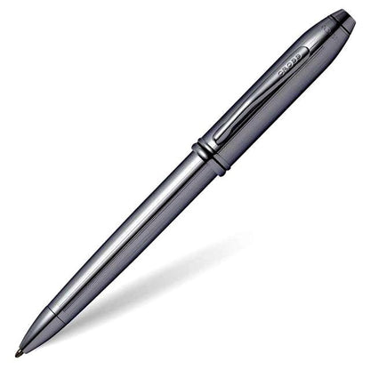 Cross Tzontzent 532TW chrome oil-based ballpoint pen with twist mechanism and black medium refill