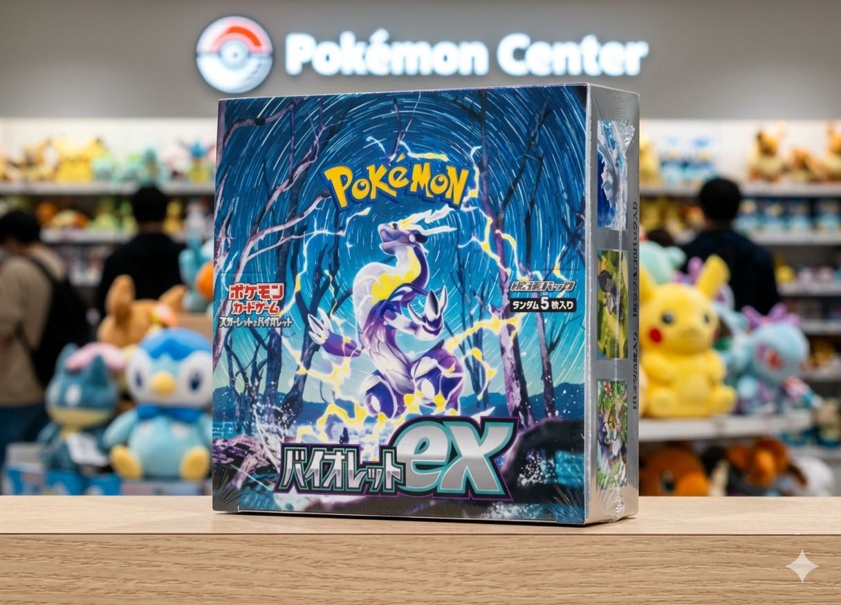 Pokemon Unused Sealed Pokémon Card Violet ex 1BOX with Shrink — Japanese