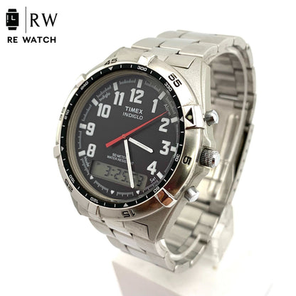 TIMEX INDIGLO F7 Quartz Men's Watch — Japanese
