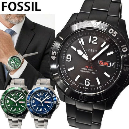 FOSSIL FB-02 Quartz Men's Watch — Japanese