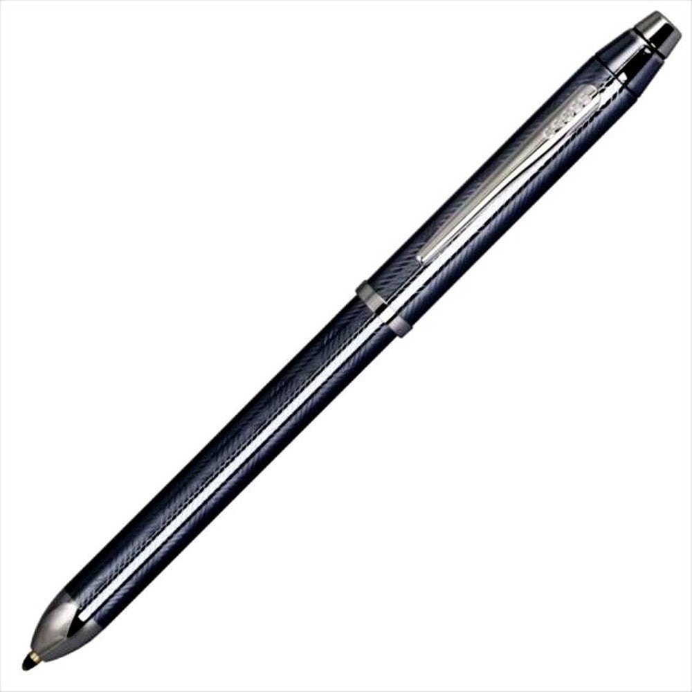 CROSS Textri NAT0090-14ST Frost Steel ballpoint pen black red and 0.5mm mechanical pencil multi-functional pen