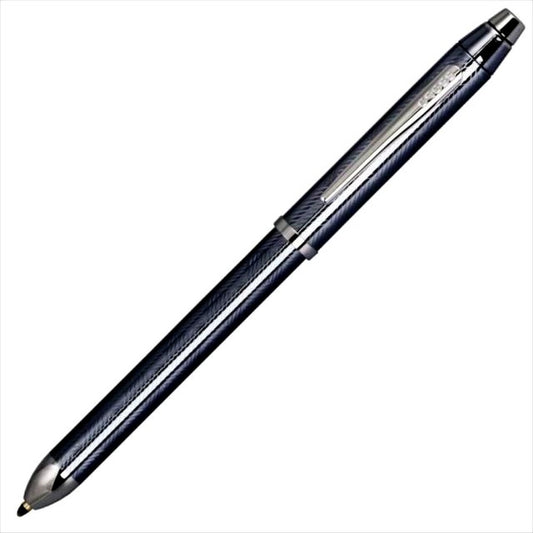 CROSS Textri NAT0090-14ST Frost Steel ballpoint pen black red and 0.5mm mechanical pencil multi-functional pen