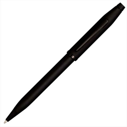 Kuro Century II NAT0082WG-132 oil-based ballpoint pen in midnight black with cap on a white background