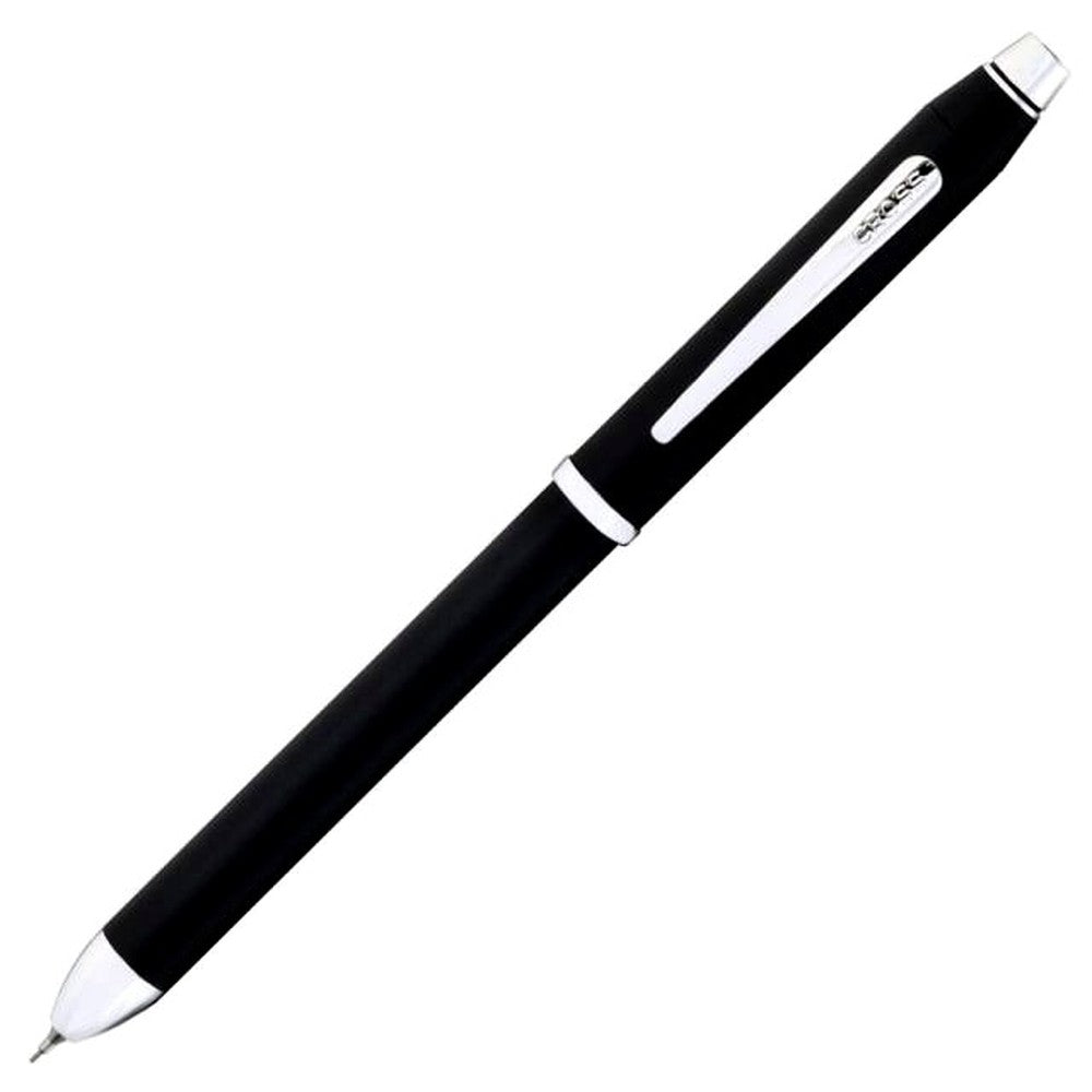 Cross Texree AT0090-3ST black ballpoint pen with brass body and brass cap
