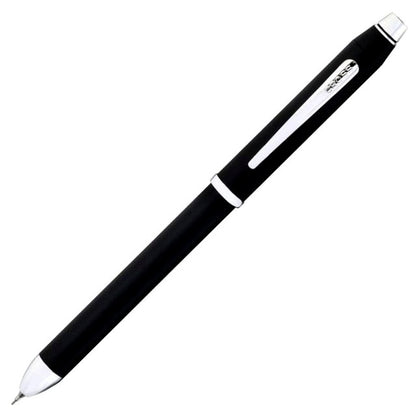 Cross Texree AT0090-3ST black ballpoint pen with brass body and brass cap