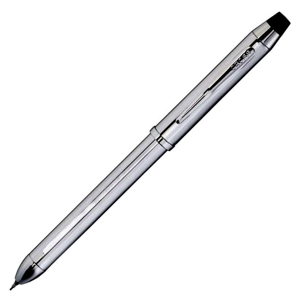 Cross Tech3 TekSuri multi-function pen in chrome with brass body and chrome plating