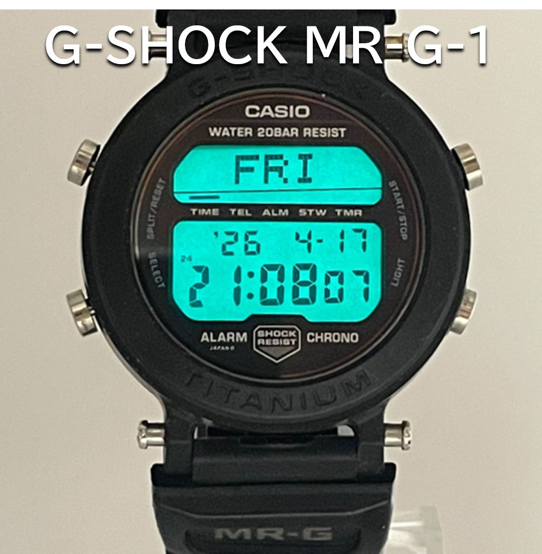 CASIO MRG-1 1556 Digital Men's Watch — Japanese