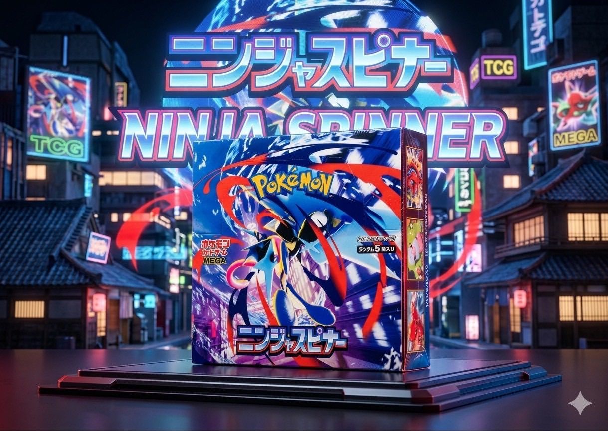 Pokemon Pokémon TCG Ninja Spinner 1BOX — Japanese