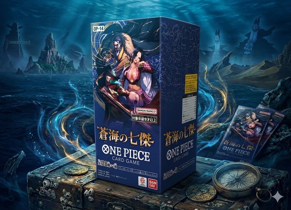 One Piece One Piece Card Game Blue Ocean Seven Warlords OP-14 — OP-14 — Japanese