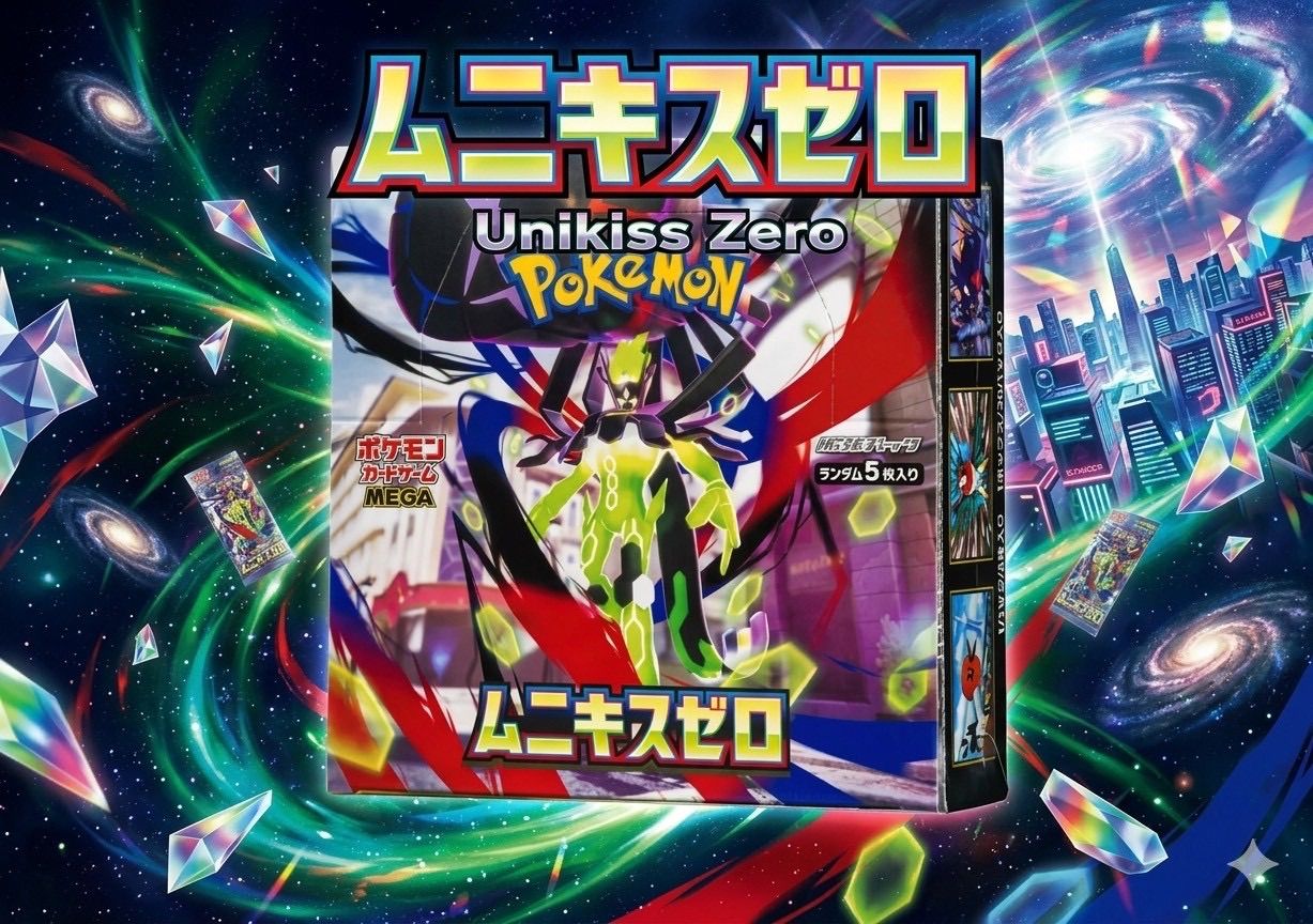 Pokemon New Unopened Shrink-Packed Pokémon Card Game Munikis Zero Mega Pokémon Card — Japanese