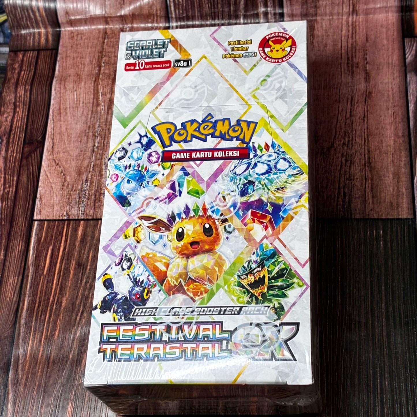 Pokemon Unopened Terra Star FestEx Indonesia Version Box — Japanese