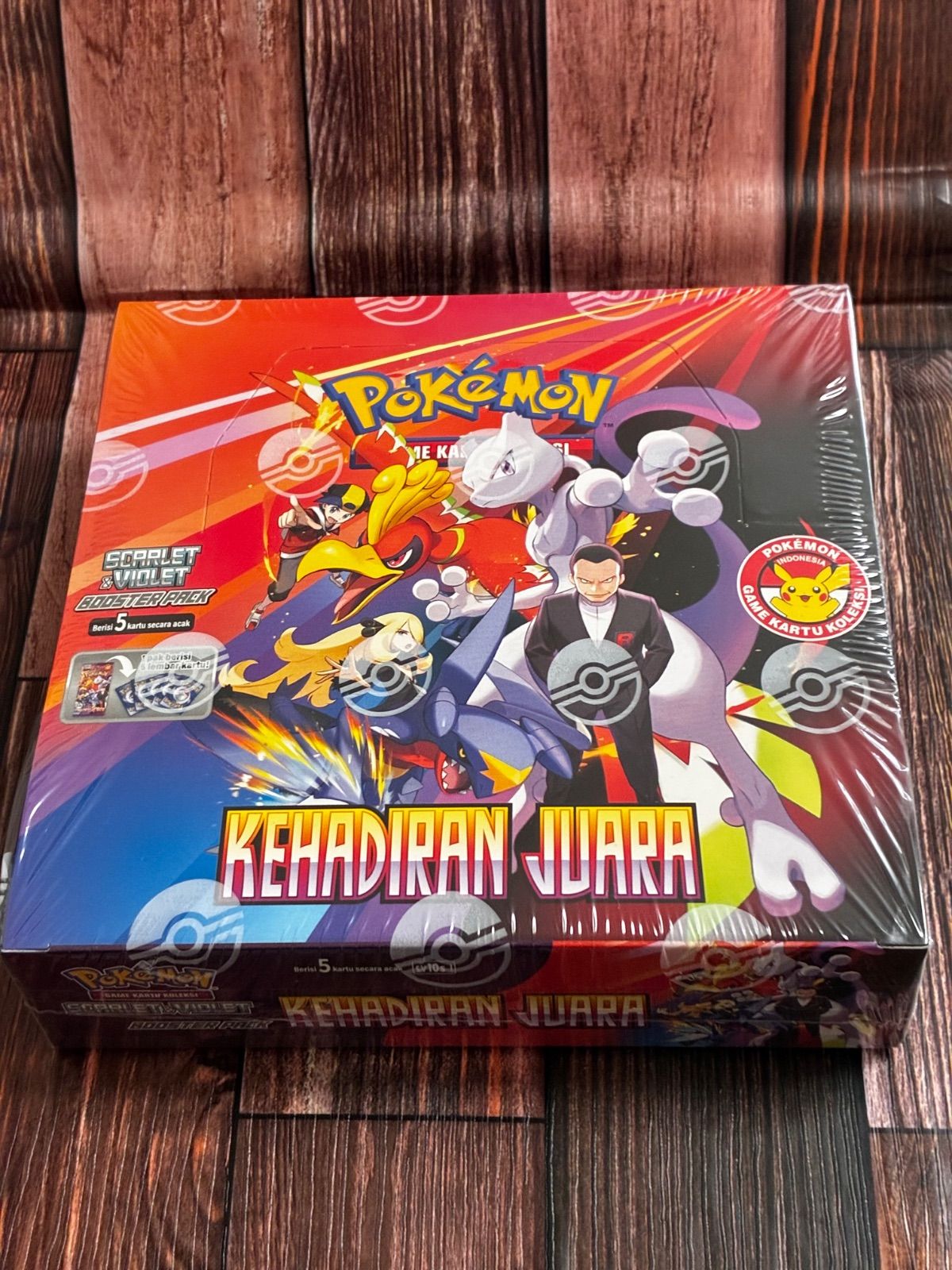 Pokemon Unopened Rocket Gang's Glory Indonesia Edition Box — Japanese