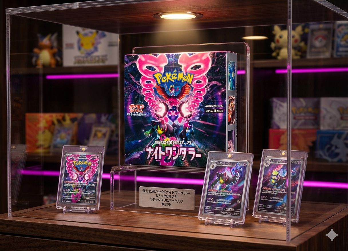 Pokemon New Sealed Pokémon Card Night Wanderer Box with Shrink Wrap — Japanese