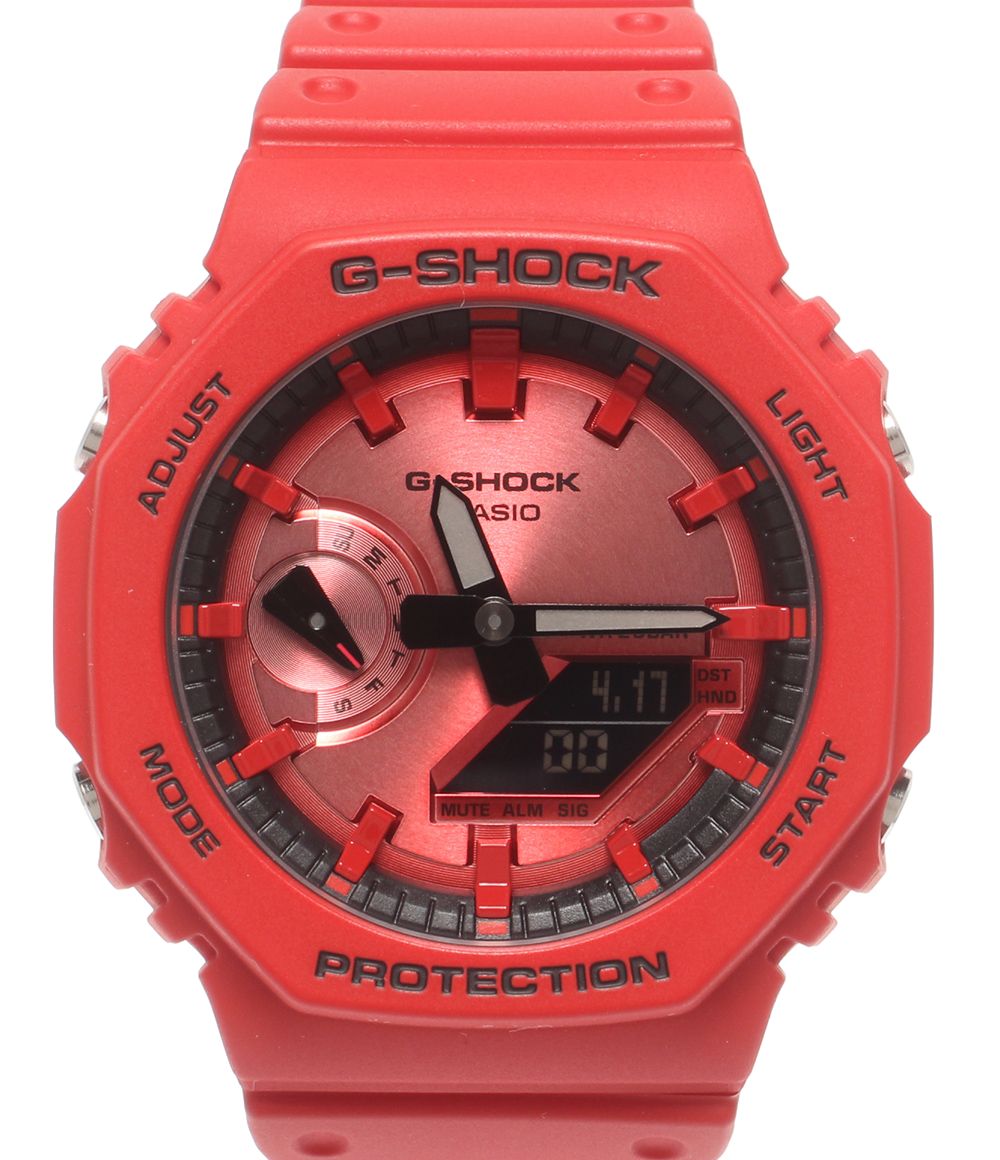 CASIO GA-2100RRB Quartz Men's Watch — Japanese