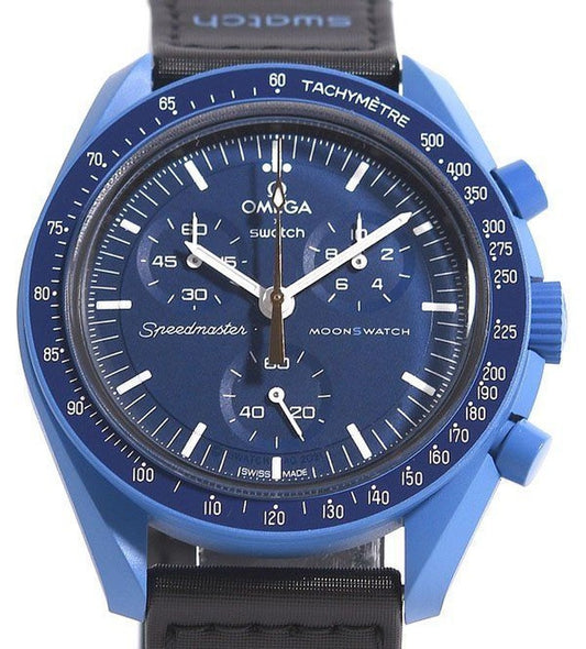 swatch MISSION TO NEPTUNE SO33N101-108 Quartz Men's — Japanese