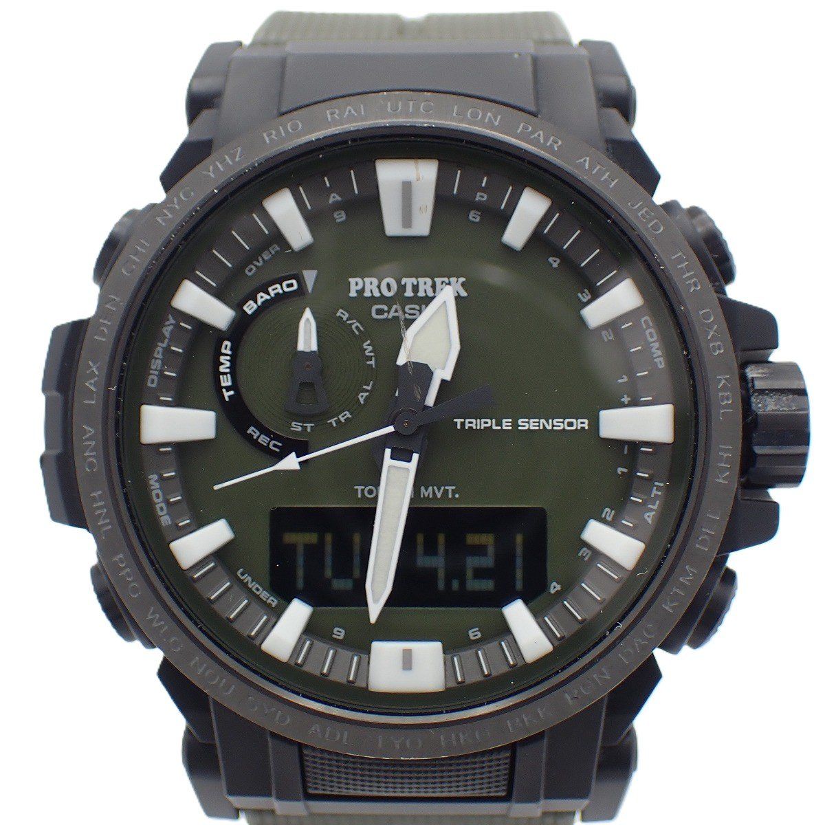 CASIO PRW-61Y-3JF Solar Men's Watch — Japanese