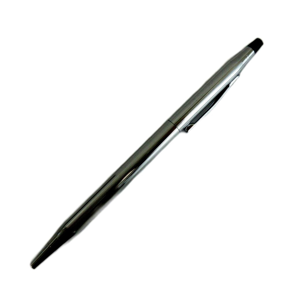 Cross Twist silver ballpoint pen with logo, twist-style, model /XZ GY18, 5.12 inches long