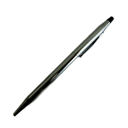 Cross Twist silver ballpoint pen with logo, twist-style, model /XZ GY18, 5.12 inches long