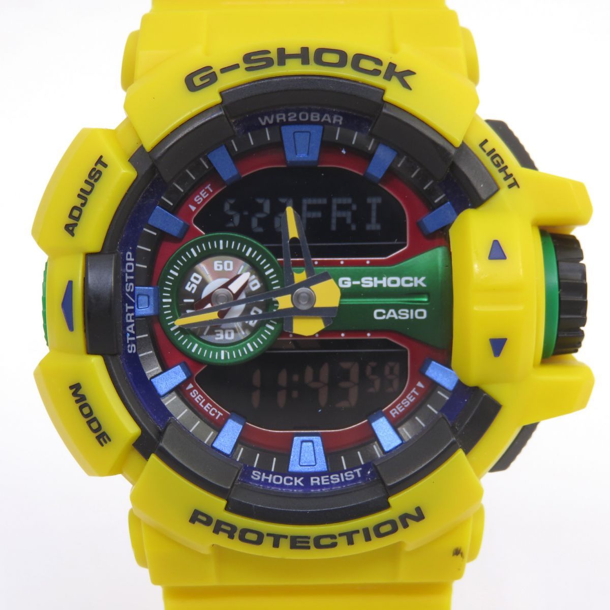 CASIO GA-400-9ADR Quartz Men's Watch — Japanese