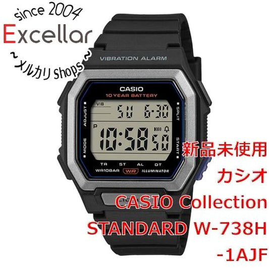 Casio Collection Standard W-738H-1AJF men's quartz watch new sealed Japan import