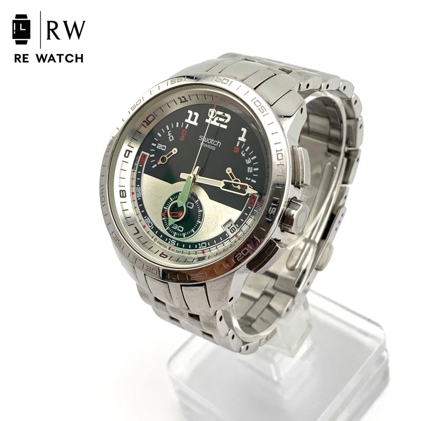 swatch Retrograde AG 2007 Quartz Men's — Japanese