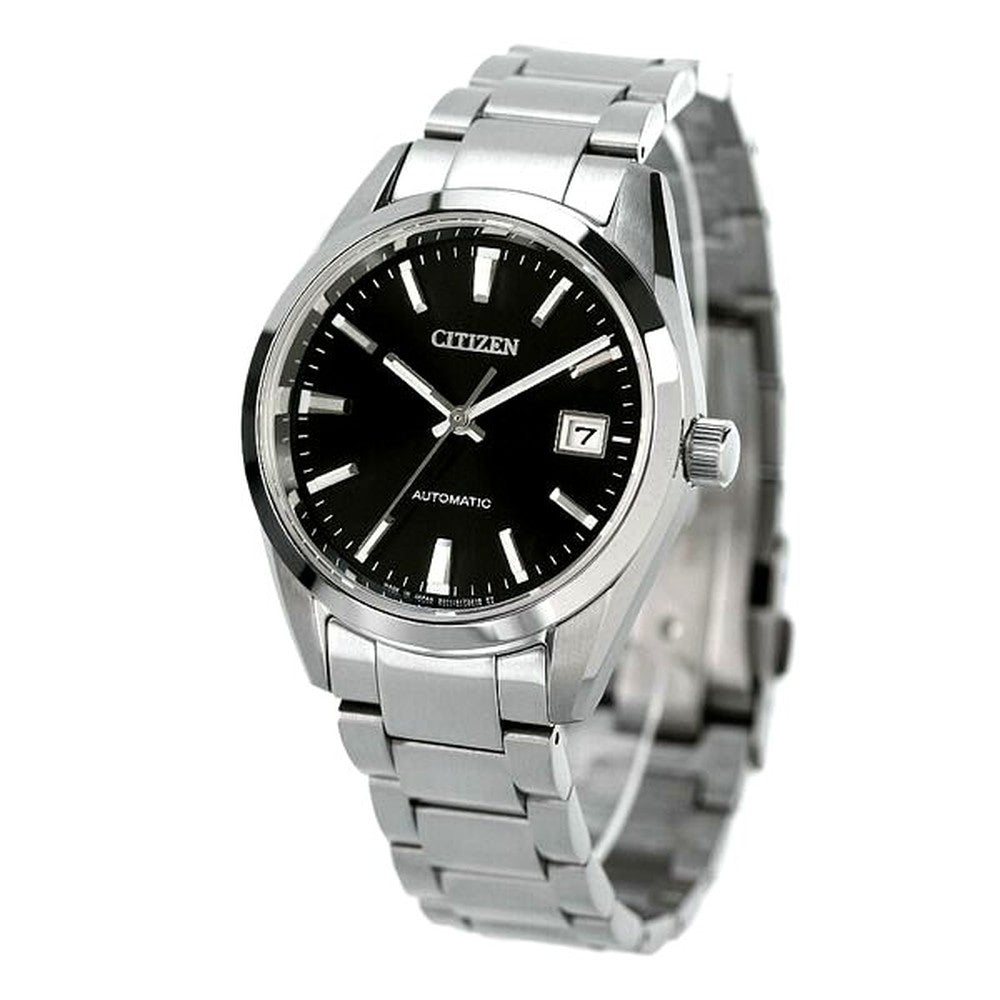 Citizen Collection Mechanical Classical Line watch with black dial and automatic movement model NB1050-59E