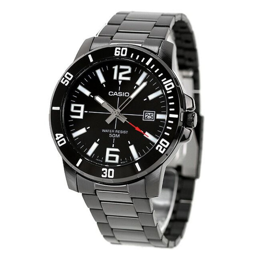 CASIO MTP-VD01B-1BVDF Quartz Men's Watch — Japanese