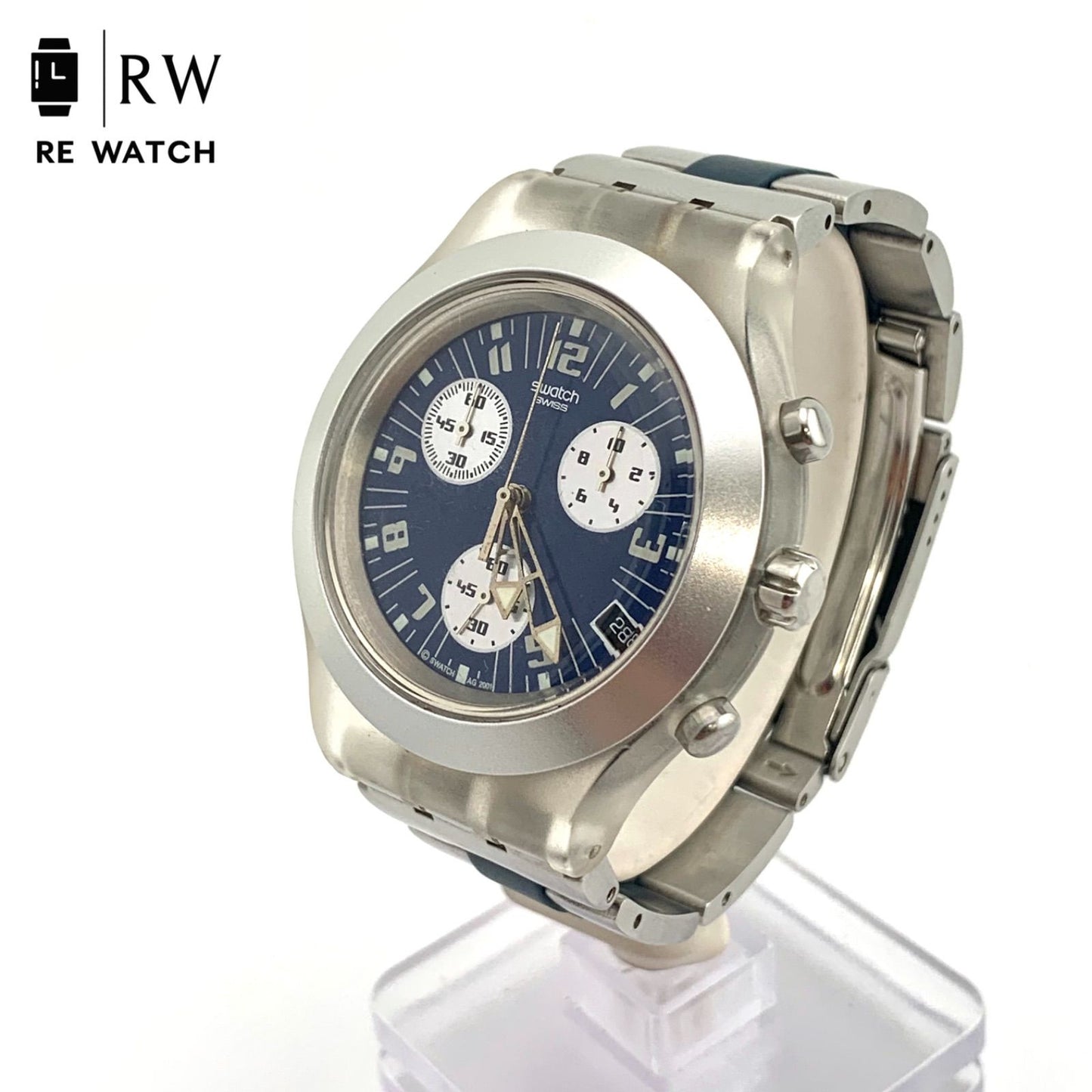 swatch Irony Diaphane AG 2001 Quartz Men's — Japanese