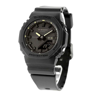 Casio G-Shock GMA-P2100SA-1A2DR unisex analog-digital watch with black dial and black resin band