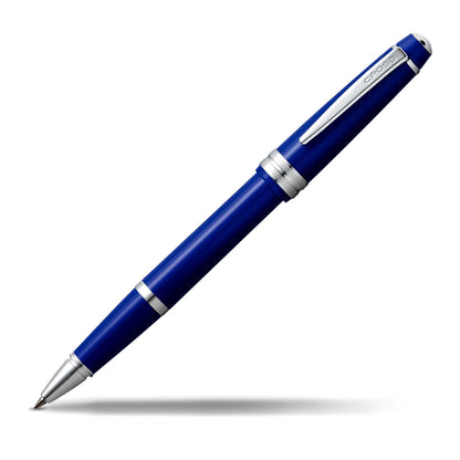 Cross Bailey Light Japan Import NAT0745-4 pen with light blue resin body and fine rollerball tip