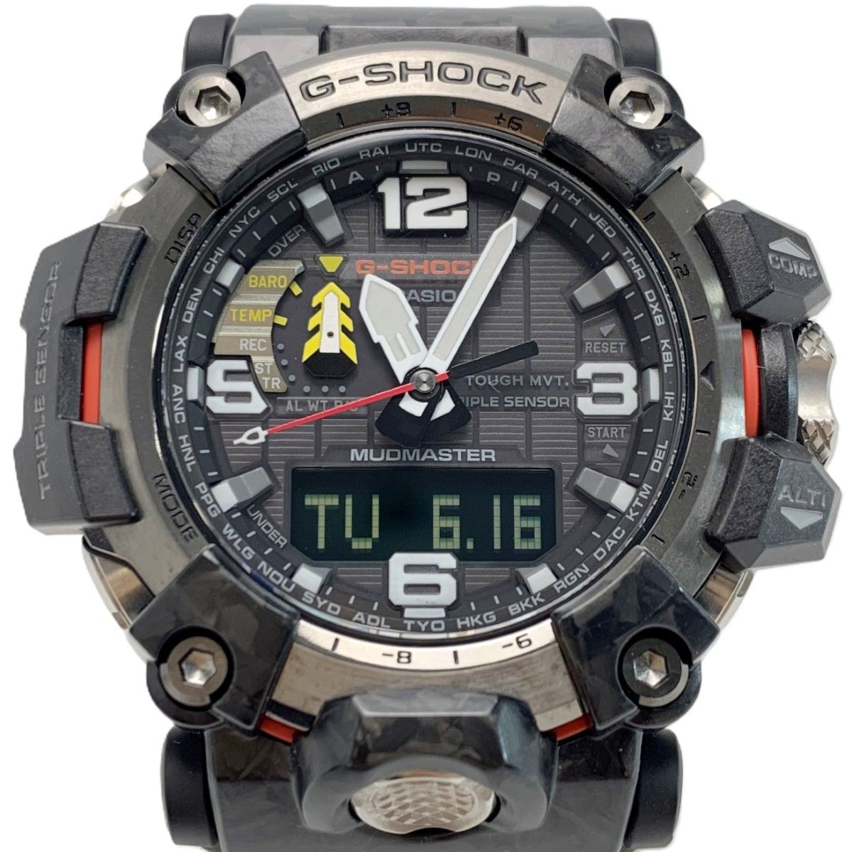 CASIO GWG-2000 Solar Men's Watch — Japanese