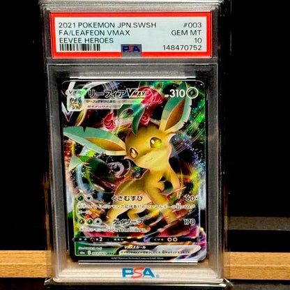PSA 10 Pokemon Leafeon — Japanese