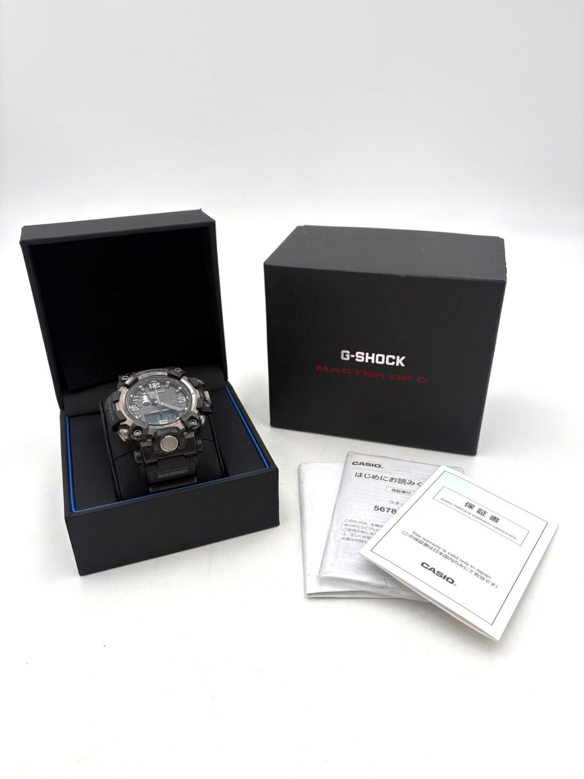 CASIO GWG-2000-1A1JF Solar Men's Watch — Japanese