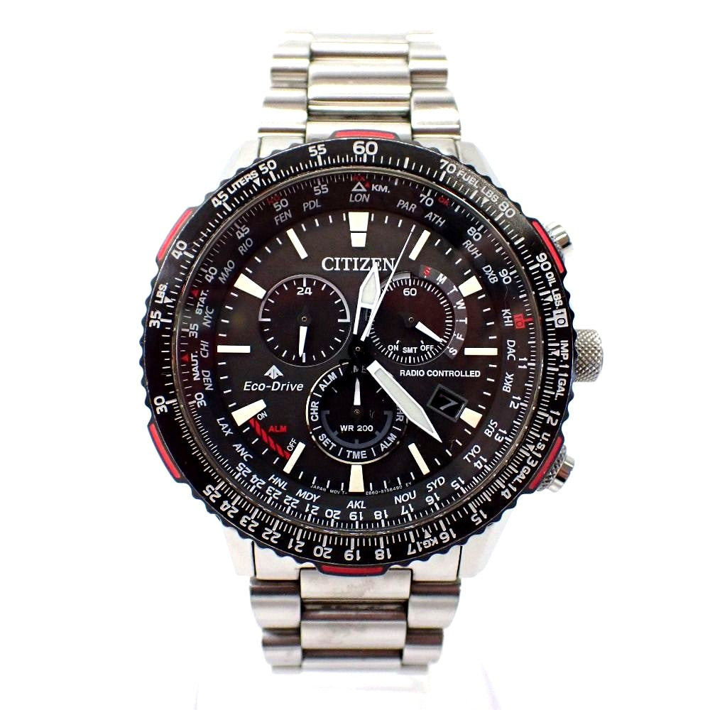 Used Citizen Promaster Eco-Drive E660-S115442 men's watch with 45mm case diameter