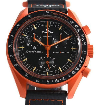 swatch MISSION ON EARTH LAVA SO33O100 Quartz Men's — Japanese
