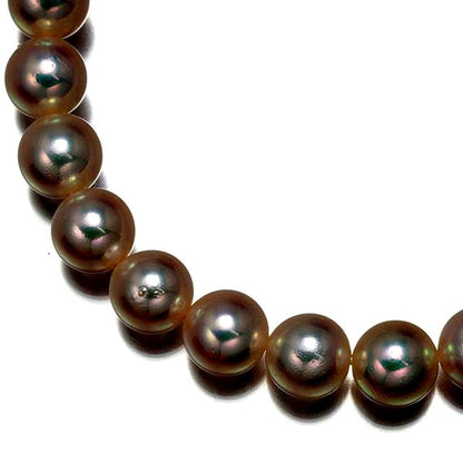 Mikimoto silver necklace featuring 6.0-6.4mm pearls measuring about 42 cm in length