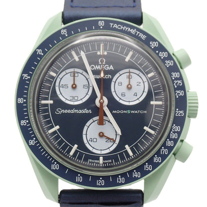 swatch OMEGA × Swatch Mission On Earth SO33G100 Quartz Men's — Japanese