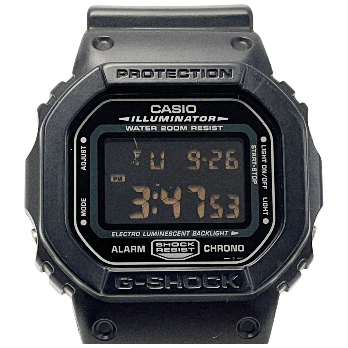 CASIO DW-5600BK-1VJF Quartz Men's Watch — Japanese