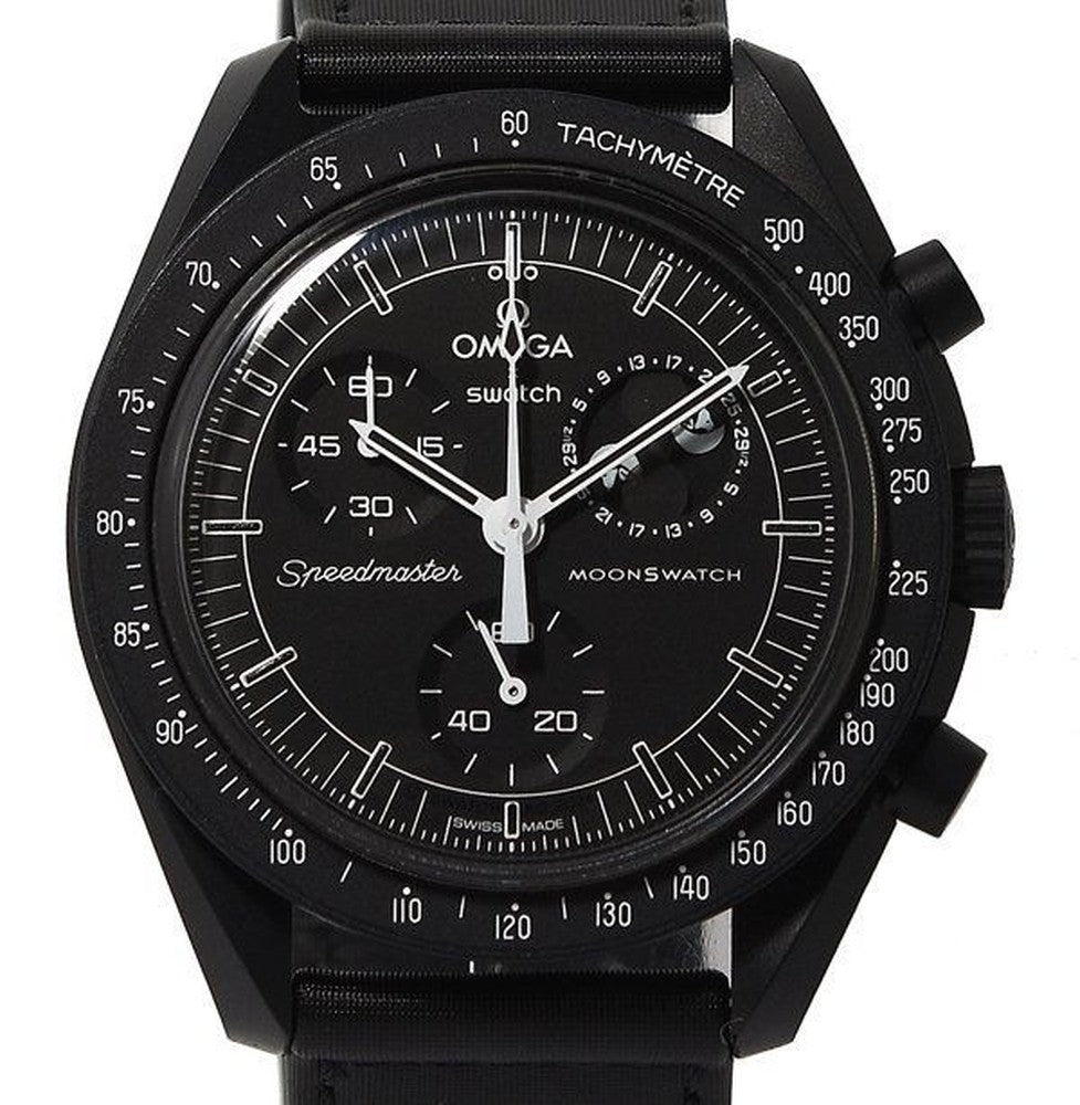swatch MOON SO33B700 Quartz Men's — Japanese