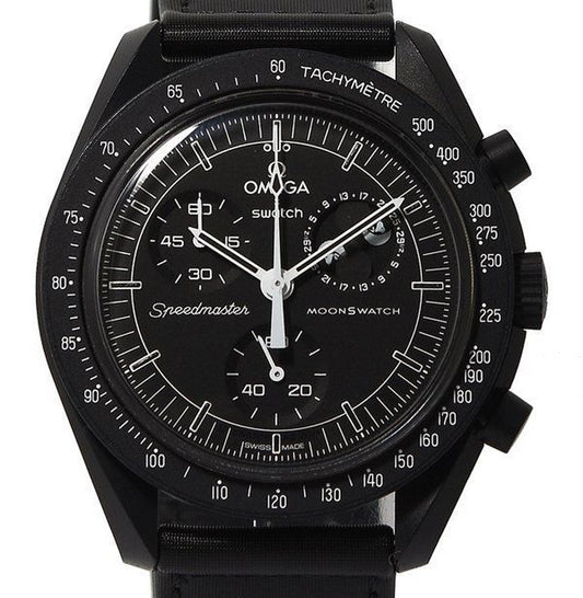 swatch MOON SO33B700 Quartz Men's — Japanese