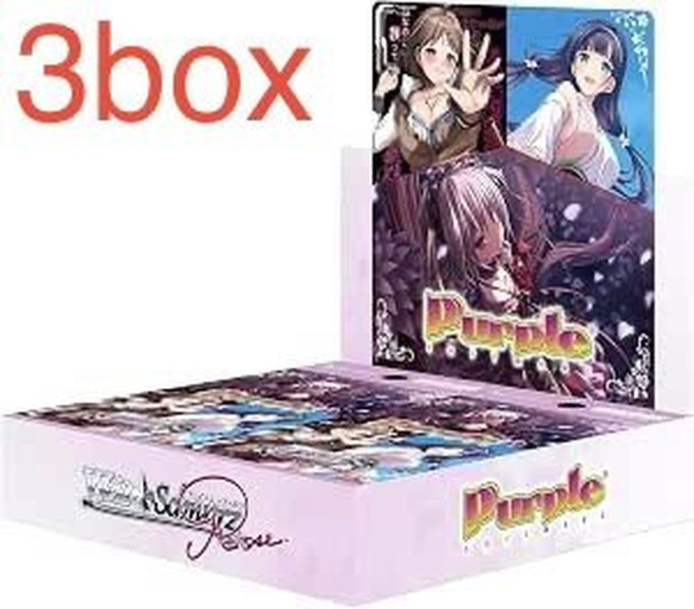 Weiss Schwarz Weiss Schwarz Rose Booster Pack Three-Box Set — Japanese