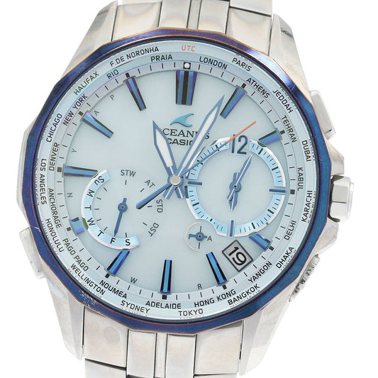CASIO OCW-S3400D-2AJF Solar Men's Watch — Japanese