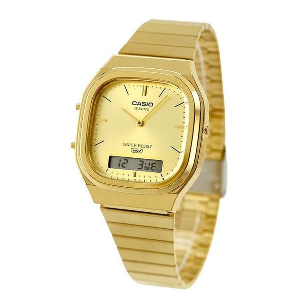 CASIO AQ-240EG-9ADF Quartz Men's Watch — Japanese