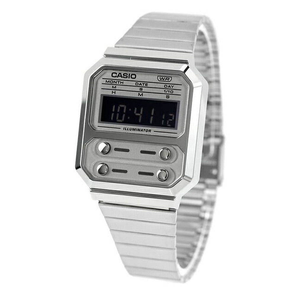 CASIO A100WE-7BDF Quartz Men's Watch — Japanese