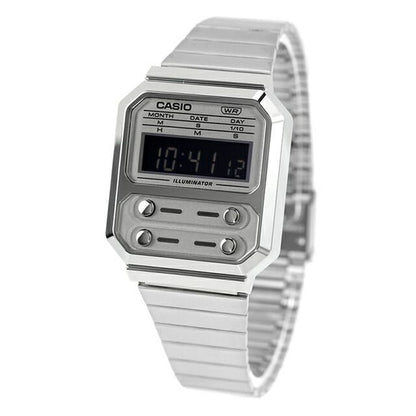 CASIO A100WE-7BDF Quartz Men's Watch — Japanese