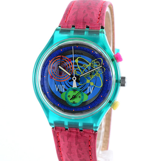 swatch Quartz Chronograph DayDate Men's — Japanese