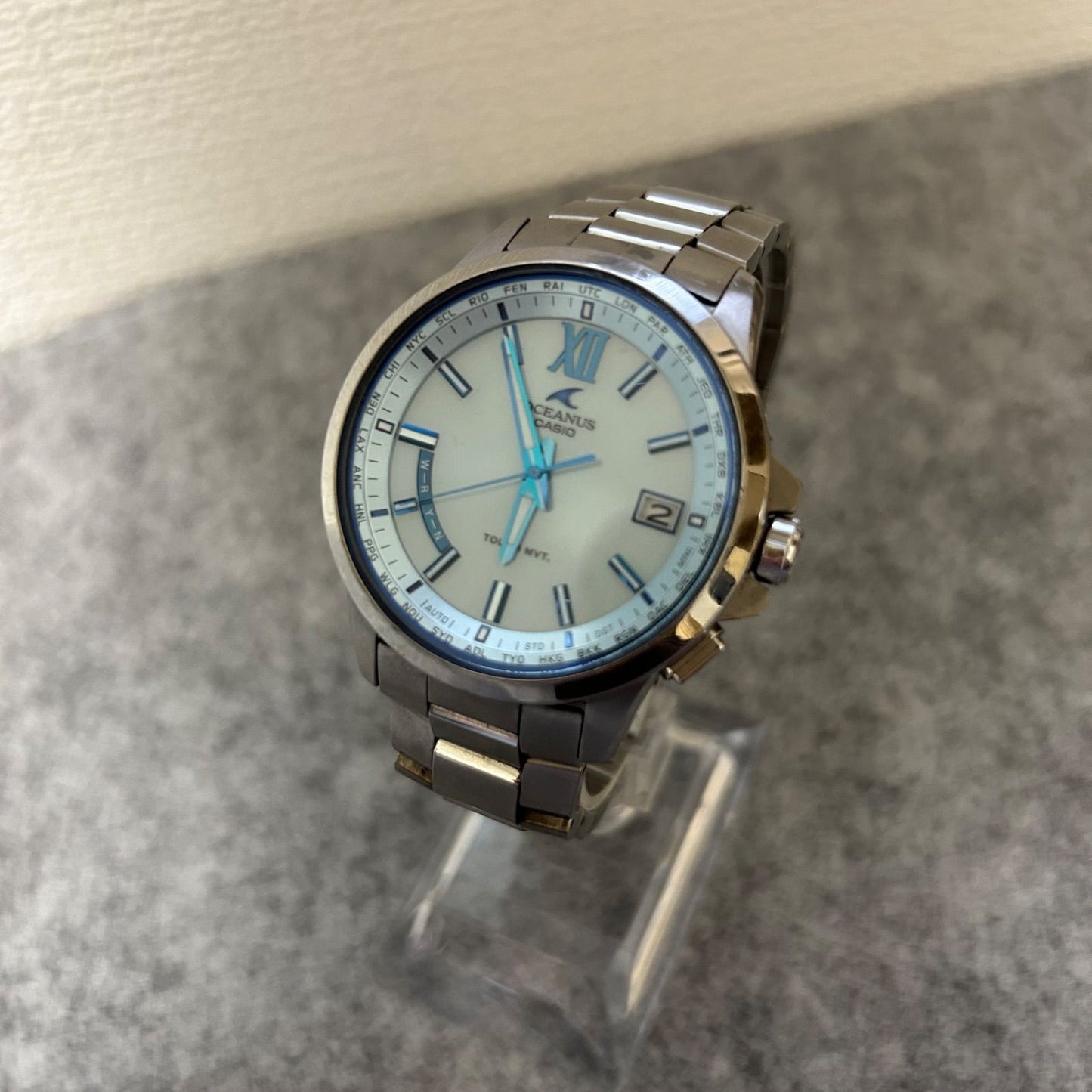 CASIO OCW-T150-2AJF Solar Men's Watch — Japanese