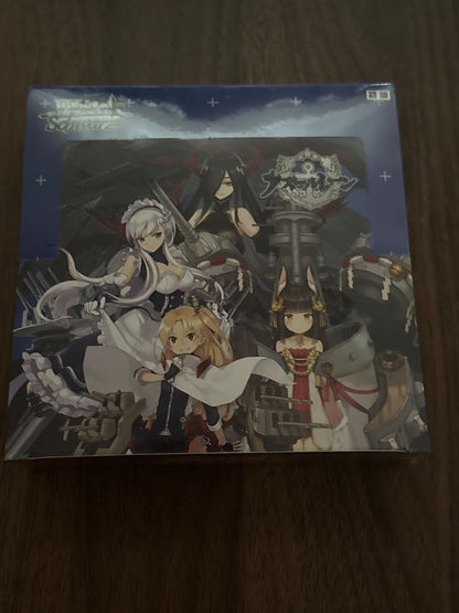 Weiss Schwarz Azur Lane Unopened Weiss Schwarz Azur Lane Booster Pack Box First Edition Shrink-wrapped — Japanese